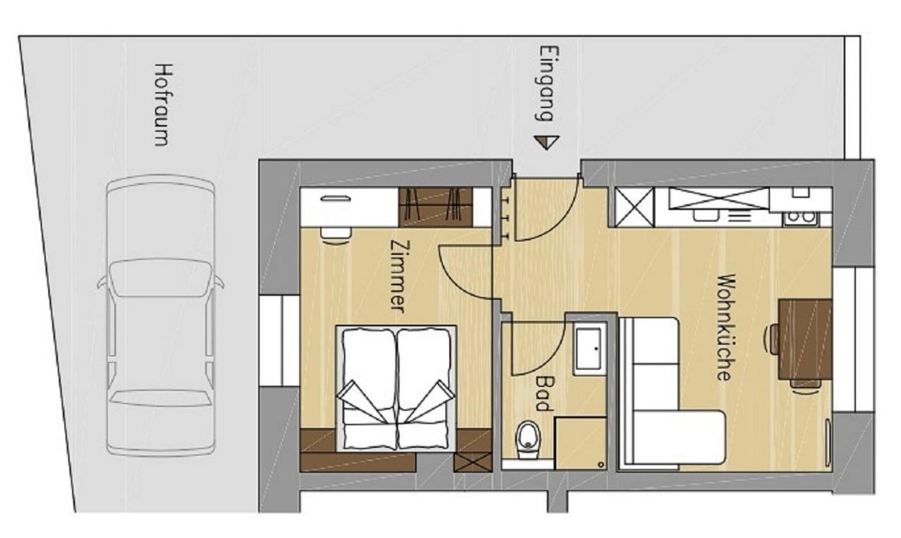Ferienwohnung Schnalstal " Die Schneiderei " Senale Esterno foto